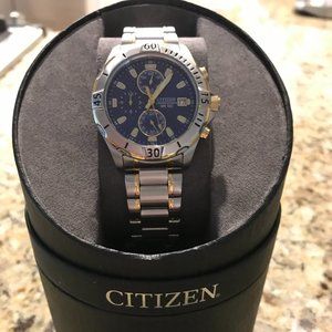 Citizen Men's Two Tone SS Chronograph Watch